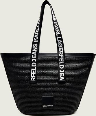 Shopper bag wakacyjna Karl Lagerfeld Jeans ze sklepu: Gomez Fashion Store w kategorii: Torby Shopper bag - zdjęcie 874714-BD9-10338_KJ262W000013002