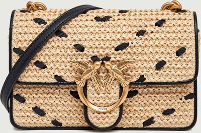 Listonoszka wakacyjna Pinko ze sklepu: Gomez Fashion Store w kategorii: Listonoszki - zdjęcie 874714-BD9-10338_PI262W000107E58