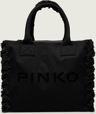 Shopper bag na wakacje Pinko ze sklepu: Gomez Fashion Store w kategorii: Torby Shopper bag - zdjęcie 874714-BD9-10338_PI262W000123099