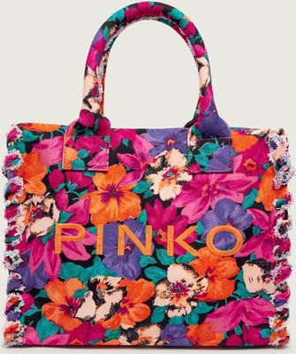 Shopper bag wakacyjna Pinko ze sklepu: Gomez Fashion Store w kategorii: Torby Shopper bag - zdjęcie 874714-BD9-10338_PI262W000124E88