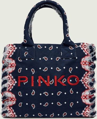 Shopper bag młodzieżowa Pinko ze sklepu: Gomez Fashion Store w kategorii: Torby Shopper bag - zdjęcie 874714-BD9-10338_PI262W000125E89