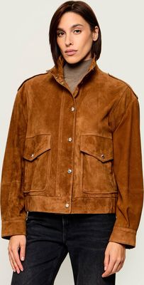 Kurtka damska jesienna casual BOSS ORANGE ze sklepu: Gomez Fashion Store w kategorii: Kurtki damskie