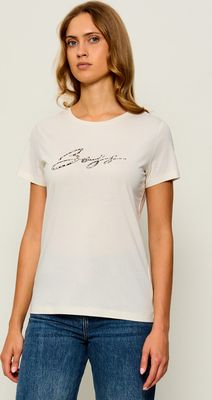 Bluzka damska na wiosnę BOSS ORANGE ze sklepu: Gomez Fashion Store w kategorii: Bluzki damskie - zdjęcie 874714-BD9-10338_BO264W000015119