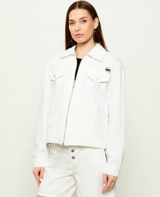 Kurtka damska Karl Lagerfeld ze sklepu: Gomez Fashion Store w kategorii: Kurtki damskie - zdjęcie 874714-BD9-10338_KL262W000074E52