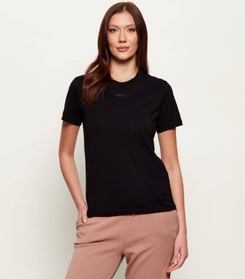 Bluzka damska na lato Karl Lagerfeld ze sklepu: Gomez Fashion Store w kategorii: Bluzki damskie - zdjęcie 874714-BD9-10338_KL262W000083666