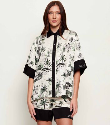 Karl Lagerfeld - Koszula damska ze sklepu: Gomez Fashion Store w kategorii: Koszule damskie - zdjęcie 874714-BD9-10338_KL262W000101E54