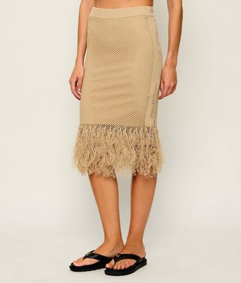 Spódnica na wiosnę Karl Lagerfeld ze sklepu: Gomez Fashion Store w kategorii: Spódnice - zdjęcie 874714-BD9-10338_KL262W000103E18