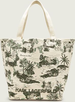 Shopper bag wakacyjna Karl Lagerfeld ze sklepu: Gomez Fashion Store w kategorii: Torby Shopper bag - zdjęcie 874714-BD9-10338_KL262W000125E54