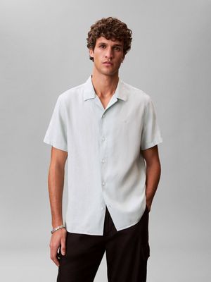 Koszula męska na wiosnę Calvin Klein ze sklepu: Gomez Fashion Store w kategorii: Koszule męskie - zdjęcie 874714-BD9-10338_CK262M000230643