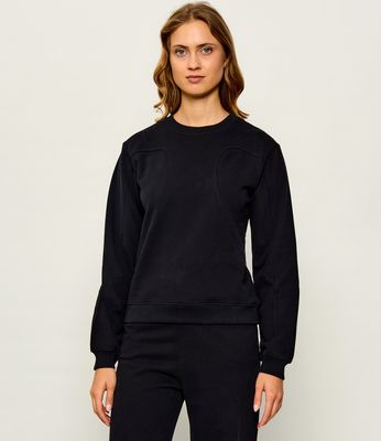 Patrizia Pepe - Bluza damska ze sklepu: Gomez Fashion Store w kategorii: Bluzy damskie - zdjęcie 874714-BD9-10338_PK264W000025049
