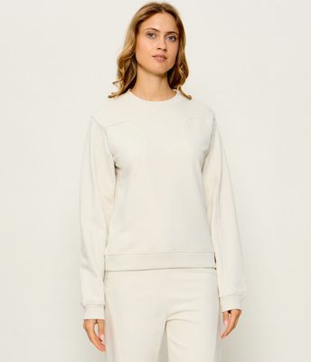 Bluza damska Patrizia Pepe ze sklepu: Gomez Fashion Store w kategorii: Bluzy damskie - zdjęcie 874714-BD9-10338_PK264W000025737