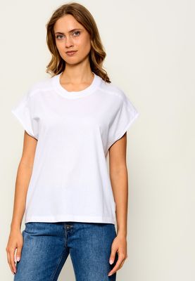 Bluzka damska na wiosnę Patrizia Pepe ze sklepu: Gomez Fashion Store w kategorii: Bluzki damskie - zdjęcie 874714-BD9-10338_PK264W000027099