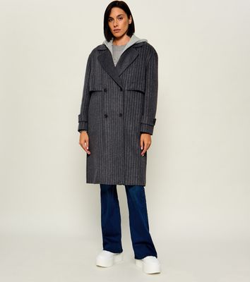 Patrizia Pepe - Płaszcz damski ze sklepu: Gomez Fashion Store w kategorii: Płaszcze damskie - zdjęcie 874714-BD9-10338_PK264W000037741