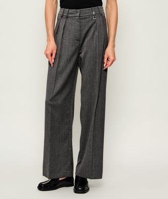 Patrizia Pepe - Spodnie damskie ze sklepu: Gomez Fashion Store w kategorii: Spodnie damskie - zdjęcie 874714-BD9-10338_PK264W000052734