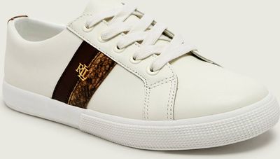 Trampki damskie na wiosnę LAUREN RALPH LAUREN ze sklepu: Gomez Fashion Store w kategorii: Trampki damskie - zdjęcie 874714-BD9-10338_RL264W00001711Y