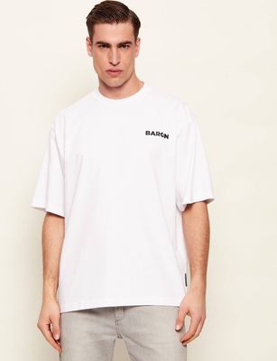 Baron Filou - T-shirt męski casualowy ze sklepu: Gomez Fashion Store w kategorii: T-shirty męskie - zdjęcie 874714-BD9-10338_FB262M000032005