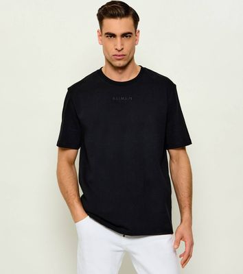 T-shirt męski casualowy BALMAIN ze sklepu: Gomez Fashion Store w kategorii: T-shirty męskie - zdjęcie 874714-BD9-10338_BA262M000013020