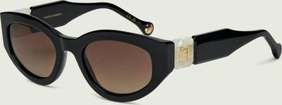 Okulary przeciwsłoneczne damskie Carolina Herrera ze sklepu: Gomez Fashion Store w kategorii: Okulary przeciwsłoneczne damskie - zdjęcie 874714-BD9-10338_HR262W000001013