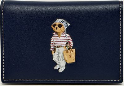 Portfel damski Polo Ralph Lauren ze sklepu: Gomez Fashion Store w kategorii: Portfele damskie - zdjęcie 874714-BD9-10338_PR262W000016B68