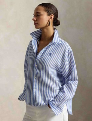 Koszula damska na wiosnę na lato Polo Ralph Lauren ze sklepu: Gomez Fashion Store w kategorii: Koszule damskie - zdjęcie 874714-BD9-10338_PR262W00003576U