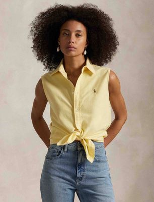 Polo Ralph Lauren - Koszula damska na wiosnę ze sklepu: Gomez Fashion Store w kategorii: Koszule damskie - zdjęcie 874714-BD9-10338_PR262W000045PR2