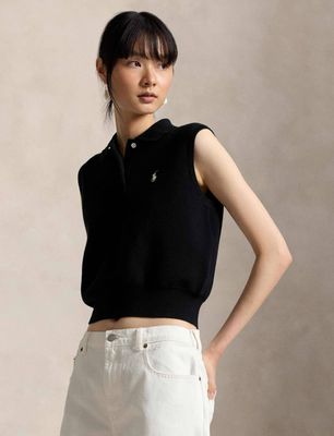 Polo Ralph Lauren - Bluzka damska letnia ze sklepu: Gomez Fashion Store w kategorii: Bluzki damskie - zdjęcie 874714-BD9-10338_PR262W000047F03