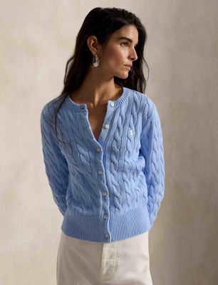 Polo Ralph Lauren - Sweter damski na wiosnę ze sklepu: Gomez Fashion Store w kategorii: Swetry damskie - zdjęcie 874714-BD9-10338_PR262W00005193U
