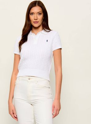 Sweter damski letni Polo Ralph Lauren ze sklepu: Gomez Fashion Store w kategorii: Swetry damskie - zdjęcie 874714-BD9-10338_PR262W00005698U