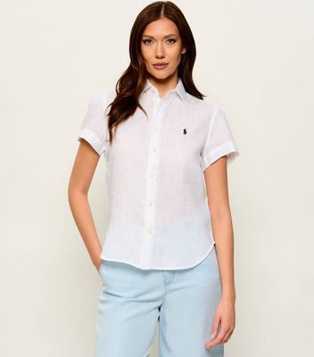 Polo Ralph Lauren - Koszula damska na lato ze sklepu: Gomez Fashion Store w kategorii: Koszule damskie - zdjęcie 874714-BD9-10338_PR262W00005710W