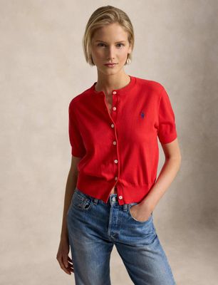 Sweter damski na wiosnę Polo Ralph Lauren ze sklepu: Gomez Fashion Store w kategorii: Swetry damskie - zdjęcie 874714-BD9-10338_PR262W00006114W