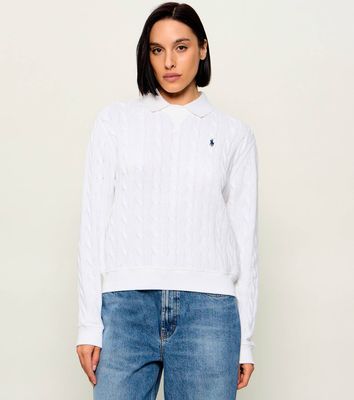 Sweter damski Polo Ralph Lauren ze sklepu: Gomez Fashion Store w kategorii: Swetry damskie - zdjęcie 874714-BD9-10338_PR262W000067B62