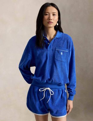 Bluzka damska letnia casual Polo Ralph Lauren ze sklepu: Gomez Fashion Store w kategorii: Bluzki damskie - zdjęcie 874714-BD9-10338_PR262W00006815W