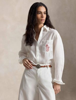 Koszula damska Polo Ralph Lauren ze sklepu: Gomez Fashion Store w kategorii: Koszule damskie - zdjęcie 874714-BD9-10338_PR262W00007321W