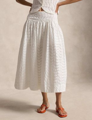 Spódnica na lato Polo Ralph Lauren ze sklepu: Gomez Fashion Store w kategorii: Spódnice - zdjęcie 874714-BD9-10338_PR262W000075B62