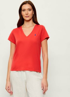Polo Ralph Lauren - Bluzka damska na lato ze sklepu: Gomez Fashion Store w kategorii: Bluzki damskie - zdjęcie 874714-BD9-10338_PR262W000088BS0