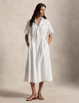 Sukienka szmizjerka na wiosnę Polo Ralph Lauren ze sklepu: Gomez Fashion Store w kategorii: Sukienki - zdjęcie 874714-BD9-10338_PR262W000090B62