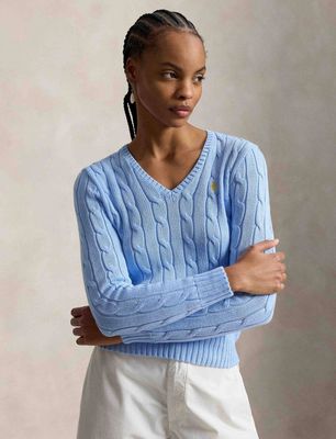 Sweter damski na lato Polo Ralph Lauren ze sklepu: Gomez Fashion Store w kategorii: Swetry damskie - zdjęcie 874714-BD9-10338_PR262W00009942W