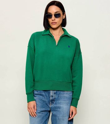 Bluza damska jesienna Polo Ralph Lauren ze sklepu: Gomez Fashion Store w kategorii: Bluzy damskie - zdjęcie 874714-BD9-10338_PR262W00009144W