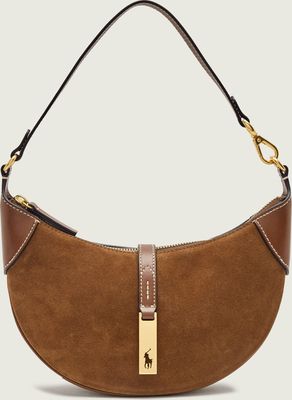 Torebka hobo elegancki Polo Ralph Lauren ze sklepu: Gomez Fashion Store w kategorii: Torebki hobo - zdjęcie 874714-BD9-10338_PR264W00000959W