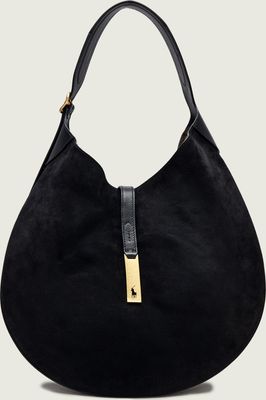 Polo Ralph Lauren - Torebka hobo elegancki ze sklepu: Gomez Fashion Store w kategorii: Torebki hobo - zdjęcie 874714-BD9-10338_PR264W00001060W