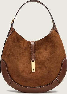 Torebka hobo elegancki Polo Ralph Lauren ze sklepu: Gomez Fashion Store w kategorii: Torebki hobo - zdjęcie 874714-BD9-10338_PR264W00001145W