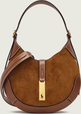 Torebka hobo elegancki Polo Ralph Lauren ze sklepu: Gomez Fashion Store w kategorii: Torebki hobo - zdjęcie 874714-BD9-10338_PR264W00001463W
