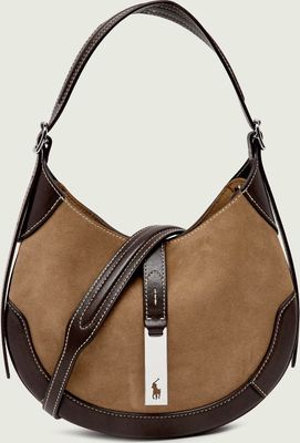 Polo Ralph Lauren - Torebka hobo elegancki ze sklepu: Gomez Fashion Store w kategorii: Torebki hobo - zdjęcie 874714-BD9-10338_PR264W00001464W