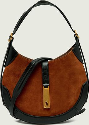 Torebka hobo elegancki Polo Ralph Lauren ze sklepu: Gomez Fashion Store w kategorii: Torebki hobo - zdjęcie 874714-BD9-10338_PR264W00001465W