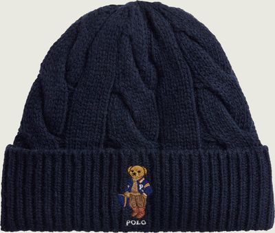 Polo Ralph Lauren - Czapka zimowa damska ze sklepu: Gomez Fashion Store w kategorii: Czapki zimowe damskie - zdjęcie 874714-BD9-10338_PR264W000044B93