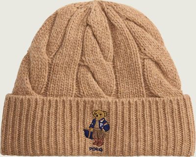 Czapka zimowa damska Polo Ralph Lauren ze sklepu: Gomez Fashion Store w kategorii: Czapki zimowe damskie - zdjęcie 874714-BD9-10338_PR264W000044ZH5