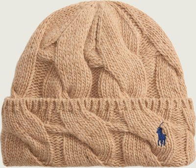 Czapka zimowa damska Polo Ralph Lauren ze sklepu: Gomez Fashion Store w kategorii: Czapki zimowe damskie - zdjęcie 874714-BD9-10338_PR264W000046OB4