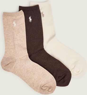 Skarpetki damskie bez wzorów Polo Ralph Lauren ze sklepu: Gomez Fashion Store w kategorii: Skarpetki damskie - zdjęcie 874714-BD9-10338_PR264W00004989W