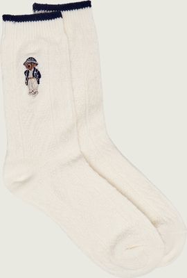 Skarpetki damskie gładkie Polo Ralph Lauren ze sklepu: Gomez Fashion Store w kategorii: Skarpetki damskie - zdjęcie 874714-BD9-10338_PR264W000050S16