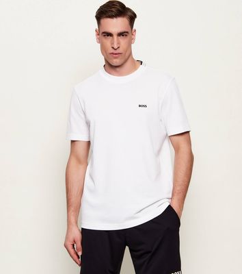 T-shirt męski BOSS GREEN ze sklepu: Gomez Fashion Store w kategorii: T-shirty męskie - zdjęcie 874714-BD9-10338_BG262M000088100